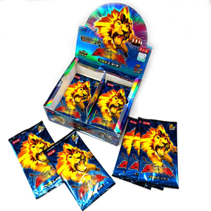 Tarjetas coleccionables holográficas personalizadas, juego de cartas coleccionables de estrella de papel de aluminio con bolsas de papel de aluminio, paquetes de refuerzo impresos a pedido - Product Image 6