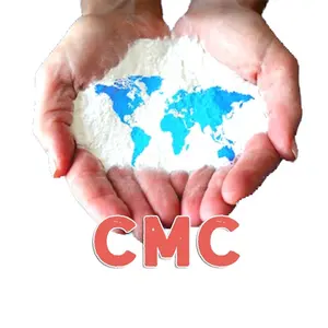 Carboximetilcelulose CMC de Sódio para Aditivos Químicos Agente Auxiliar Químico em Pó Branco
