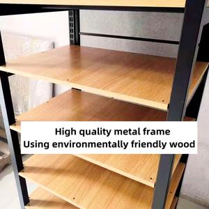 Expositor de Hierro y Madera Personalizado para Tiendas de Abarrotes y Supermercados, para Cosméticos, Maquillaje, Productos para <span class=keywords><strong>el</strong></span> Cuidado de la Piel, Juego de Esmaltes de Uñas - Product Image 4