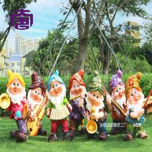 Enchanting Snow White And Seven Dwarfs Led <b>Lamp</b> For Outdoor Christmas And Landscape Festival <b>Decoration</b> Ip65 Waterproof - Product Image 5