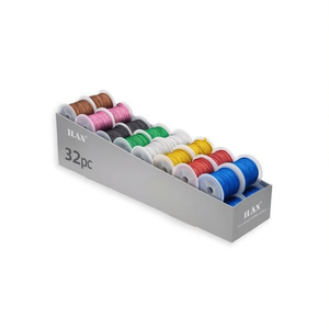 ด้ายเย็บผ้าอิลัน 16 เส้น 1.5 มม. 8 ม. คละสี ชุด 32 ชิ้น - Product Image 2