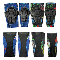 Maille respirante Flexible de protection douce légère coudière rembourrée et genouillères pour le ski patinage snowboard unisexe
