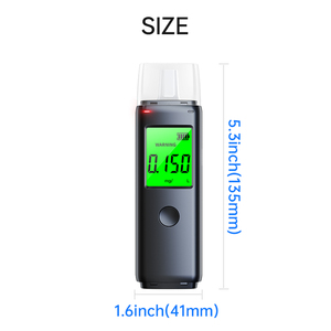 FZW HM-01 Éthylotest Rechargeable Professionnel Portable pour Usage Personnel Testeur d'Alcool Capteur Semi-conducteur Réponse en 10s - Product Image 5