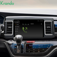 Krando 10.36" Android Stereo GPS Multimedia untuk Honda Elysion 2019-2021 Android Carplay Radio Mobil Navigasi Pemutar DVD 4G WIFI