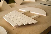 Jam dinding dekoratif untuk ruang tamu Mdf jam dinding Retro dekorasi kreatif bulat unik sederhana jam dinding kayu