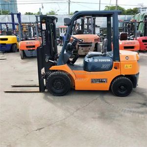 Precio de Fábrica, Montacargas Diésel Usado de 3 Toneladas 7FD, Desplazador Lateral Japonés Original, Motor en Buen Estado, 1 Año de Garantía - Product Image 3