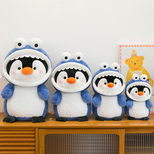 Bán buôn đa kích cỡ cá mập và chim cánh cụt Đồ chơi sang trọng, sáng tạo, thú vị và thoải mái - Product Image 2