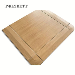 Factory Direct Sale <strong>Wood</strong> Grain Anti-Slip Gym <strong>Flooring</strong> Rubber Tile Shock Absorption Rubber <strong>Mat</strong> for Household Gym - Product Image 2