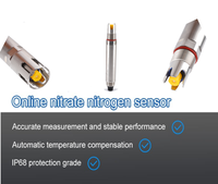 Sonde de Nitrate d'Azote (NO3) en ligne IoT UV pour l'eau de rivière, personnalisation OEM, IP68, plage 0~100,0 mg/L, résolution 0,1 mg/L