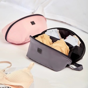 กระเป๋าเก็บชุดชั้นในสำหรับเดินทาง ทรงสี่เหลี่ยมผืนผ้า ทำจากโพลีเอสเตอร์ สำหรับจัดเก็บเสื้อผ้าในห้องนอนและสำหรับการเดินทางเพื่อธุรกิจ พร้อมซิปปิด - Product Image 1