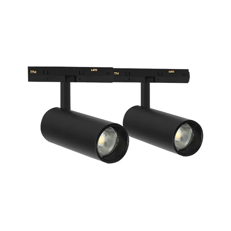 Iluminación led de pista magnética de alta calidad, accesorio moderno y ajustable, 10w