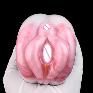 Drop Shipping Animal Masturbación masculina para hombres Doble canal Bolsillo Coño Fantasía Animal Juguetes sexuales - Product Image 4