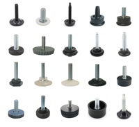 ODM Personnalisé Plastique Injection Type Réglable Réglage Ajusteur Chambre Table Canapé Niveleur Nivellement Jambe Pieds
