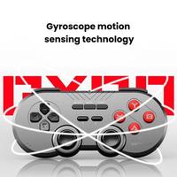 Control de Juego Inalámbrico con Vibración GAMEMT 080S 2.4G para PC / Switch / PS3, Especificaciones: Con Receptor