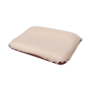 Portable <b>Inflatable</b> Sponge Material Camping Travel Pillow with Storage Bag Beige All Seasons Use - Product Image 6