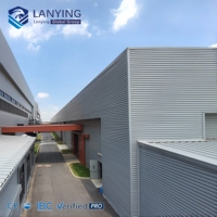 Edificio Industrial de Estructura de Acero Personalizable, Taller Espacioso de Diseño Abierto para Industria Ligera y Centro de Distribución