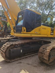 ราคาต่ําสุดจัดส่งที่รวดเร็วคุณภาพสูงสภาพดีใช้เครื่องขนย้ายดิน Komatsu PC450-7 รถขุดตีนตะขาบไฮดรอลิกขนาดใหญ่ - Product Image 4