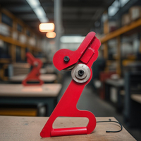 Grand extracteur de disque de rouleau en acier inoxydable portable personnalisable OEM de force industrielle couteau tiré à la main pour la feuille de fer de carrelage