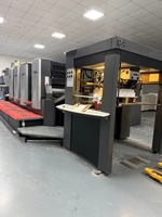 Machine d'impression offset haute vitesse Heidelberg Speed Master CS92-4 4 couleurs, modèle 2016, d'occasion