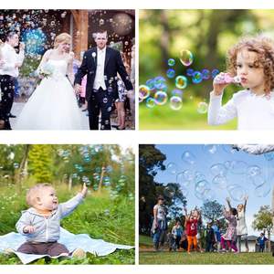 Ensemble de 30 mini-bâtonnets à bulles Mapixo, 6 couleurs, 6 styles, jouets d'intérieur et d'extérieur pour enfants, cadeaux de fête, plaisir estival - Product Image 6