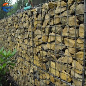 Chất lượng cao mạ kẽm hàn gabion hộp đá đầy gabion lồng giữ lại tường giỏ PVC tráng gabion hộp đá hàng rào - Product Image 1