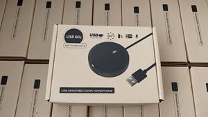 USB Conference <strong>Table</strong> AI Dental Clinic Audio Notes <strong>Recording</strong> Mic Wired Omnidirectional Meeting Mike Desktop Condenser Microphone - Product Image 6