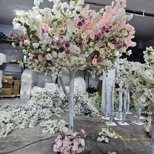 <span class=keywords><strong>Planta</strong></span> Artificial de Flores de Cerezo de Plástico Grande SPR, Bola de Árbol de Olivo, Árbol de Sakura para Decoración de Bodas, Graduaciones, Halloween y Jardín - Product Image 4