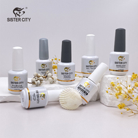 Sister City Professional Nail Factory Supplies Private Label Builder UV Gel Polish Nail Tips 15ml Easy Extension