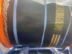 <span class=keywords><strong>Boom</strong></span> de derrame de aceite inflable resistente a los rayos <span class=keywords><strong>UV</strong></span> <span class=keywords><strong>Boom</strong></span> de contención de derrames inflable de goma resistente a la intemperie de agua salada - Product Image 5