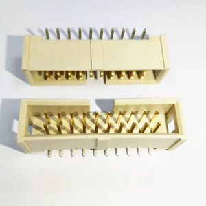 Conector de Placa a Placa Samtec HTST-110-01-S-DV de 20 Posiciones, Paso de 2.54 mm, Doble Fila, Tipo Header, SMT, Dorado - Product Image 1