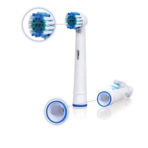 Double tête de brosse à dents PrecisionClean à poils moyens de remplacement alimentée par batterie Compatible <span class=keywords><strong>Oral</strong></span>-<span class=keywords><strong>B</strong></span> Models-SB17A - Product Image 2