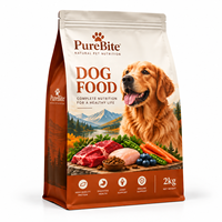 Sacs d'emballage pour aliments secs et humides pour chats et chiens, personnalisés avec logo, imprimés en couleur, refermables, à fermeture éclair sur 8 côtés, vente en gros