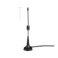 Antenne omnidirectionnelle 5dBi 7dBi 12dBi LoRa 433-470MHz avec support magnétique avec câble de 3m pour modules sans fil
