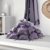 Sachets de lavande séchée pour tiroirs, désodorisant de placard, anti-mites, aromathérapie, coffret cadeau, vente en gros, usine OEM