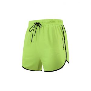 <b>Compression</b> Fit Breathable <b>Mens</b> 2-in-1 <b>Shorts</b> For High-Intensity Training With Anti-Chafe Seams - Product Image 5