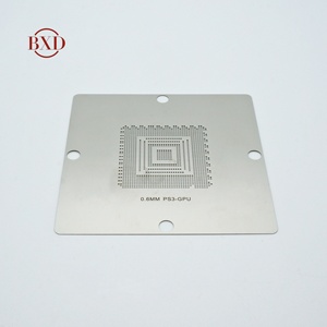 Plantilla de 1 pieza para <span class=keywords><strong>PS3</strong></span> BGA <span class=keywords><strong>Reballing</strong></span> Stencils Plantilla de acero de bola de soldadura para <span class=keywords><strong>PS3</strong></span> BGA IC Stencil - Product Image 3