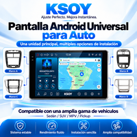 Radio KSOY-04 4 + 64G Android pemain ulang Radio Android 1DIN Para Coche Pantalla Android 9 Pulgadas