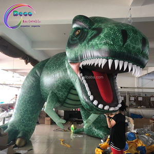 Dinosaurio Inflable Verde Personalizado para Publicidad - Product Image 1