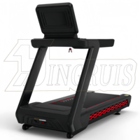 Tapis de course motorisé électrique professionnel de haute qualité pour la maison avec écran tactile LED et moniteur de fréquence cardiaque sans fil pour la musculation - Vente en gros