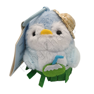 Porte-clés <span class=keywords><strong>Pingouin</strong></span> de Plage pour Personnage de Dessin Animé, Produit en PVC, Série Moment de <span class=keywords><strong>Voyage</strong></span>, Surprises Mystérieuses, 10cm, Machines Gashapon - Product Image 5