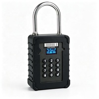 Cadenas intelligent GPS pour logistique, double mode de contrôle avec application, déverrouillage par clavier et mot de passe à distance, suivi en temps réel pour conteneurs de fret