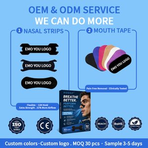 Tiras Nasales Multifuncionales para Mejorar la Respiración, Alivio de los Ronquidos, Soporte para la Congestión Nasal, para Dormir, Trabajar y Hacer Ejercicio - Product Image 3