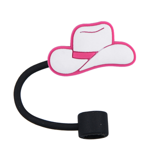 Decorazione per Cannucce Carina, Topper per Cannucce Dolly Parton Rosa, Accessori per Bicchieri con Stampa di Cavalli, Topper per Cannucce da Ragazza - Product Image 2