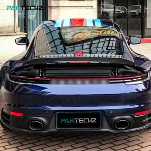 สปอยเลอร์หลังคาร์บอนไฟเบอร์แห้ง Paktechz Prepreg รุ่น Ducktail สำหรับ Porsche <span class=keywords><strong>911</strong></span> <span class=keywords><strong>992</strong></span> Carrera 4 S <span class=keywords><strong>4S</strong></span> - Product Image 5