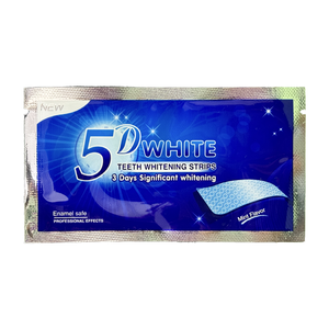 Bandelettes blanchissantes pour les dents, bandelettes blanchissantes dentaires portables, sensibilité réduite, bandes blanchissantes, nettoyant pour les dents, blanchiment dentaire efficace - Product Image 2