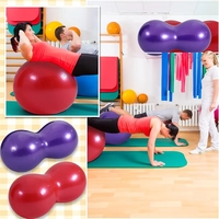 2 Pièces Chaise d'équilibre en forme de cacahuète pour la stabilité, le yoga et l'exercice