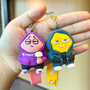 Personalizado divertido personalizado <span class=keywords><strong>Bob</strong></span> <span class=keywords><strong>Esponja</strong></span> llavero dibujos animados Patricio estrella colgante coche bolsa colgante Accesorios - Product Image 3