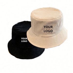 <b>Winter</b> Corduroy Bucket Warm Fisherman Soft Casual Panama Hat Lady Outdoor Versatile Fashion <b>Cap</b> <b>for</b> Women <b>Men</b> Gifts - Product Image 1