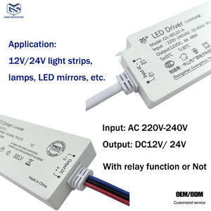 Vente en gros Alimentation à découpage certifiée CE CCC <span class=keywords><strong>Transformateur</strong></span> 36W 3A à tension constante pour bande <span class=keywords><strong>LED</strong></span> 12V/ 24V - Product Image 4