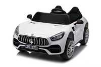 Voiture électrique de luxe pour enfants, modèle compact deux places en plastique, alimentée par batterie, avec éclairage et musique